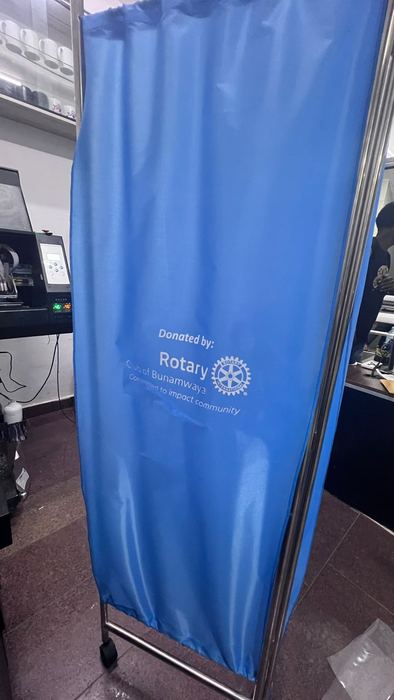 Rotary International banner Mouse Telimba Kampala Uganda